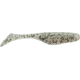 Bass Assassin Lures Turbo Shad Swimbait, 4in, 10 per Pack, Green Moon, 4, TSA30435
