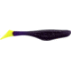 Bass Assassin Lures Turbo Shad Swimbait, 4in, 10 per Pack, Purple Canary, 4, TSA30211