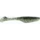 Bass Assassin Lures Turbo Shad Swimbait, 4in, 10 per Pack, Silver Mullet, 4, TSA30387