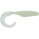 Bass Assassin Walleye Assassin Curly Shad, 4in, 10 per Pack, Glow, 4, WC33116