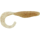 Bass Assassin Walleye Assassin Curly Shad, 4in, 10 per Pack, Shrimp, 4, WC33409