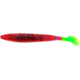 Bass Assassin Walleye Assassin Die Dapper, 3in, 10 per Pack, Plum/Chartreuse Tail, 3, WDD82255