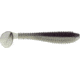 Bass Assassin Walleye Assassin Litl Boss, 3.5in, 6 per Pack, Black Shad, 3.5, WBS31300