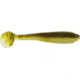 Bass Assassin Walleye Assassin Litl Boss, 3.5in, 6 per Pack, Chico's Red Ear, 3.5, WBS31540