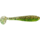 Bass Assassin Walleye Assassin Litl Boss, 3.5in, 6 per Pack, Glitterbug, 3.5, WBS31323