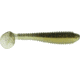 Bass Assassin Walleye Assassin Litl Boss, 3.5in, 6 per Pack, Mat Shad, 3.5, WBS31504