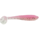 Bass Assassin Walleye Assassin Litl Boss, 3.5in, 6 per Pack, Pink Ghost, 3.5, WBS31476