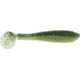 Bass Assassin Walleye Assassin Litl Boss, 3.5in, 6 per Pack, Silver Flash Minnow, 3.5, WBS31423