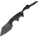 Bastinelli Creations BB Drago Black PVD Fixed Blade Knife, 2in, Standard Edge, Black, Micarta Handle, BB DRAGO CUTTER V2 PVD