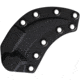 Bastinelli Creations Fury Fixed Blade Knife, 7.25in Overall, 2.63in Black PVD Coated Bohler M390 Stainless Karambit Blade, Black Canvas Micarta Handle, Black Kydex Sheath, BC-38 PVD