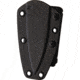 Bastinelli Creations MANAIA Push Dagger Knives - Push Dagger, 6.25in Overall, 3.5in Black SW N690 SS Blade, Black G10 Handle, Jared Wihongi Collaboration, Black Kydex Sheath, Black, MANAIA 3D BLACK