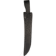 Bastinelli Creations Separateur Knife, 18.75in Overall, 13in Black Oxide Coated 12C27 Sandvik SS Modified Tanto Blade, Black Sculpted G10 Handle, Black Leather Sheath, SPARATEUR CERAKOTE