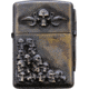 Bastinelli Creations Skulls Zippo Lighter Double