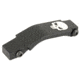 Bastion 5.56/223 AR Threaded Trigger Guard w/ Skull, Black and White, BASARFL-GRD-BW-BTSKUL