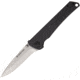 Bastion Partizan Framelock G10 Folding Knife,3.25in,D2 Tool Steel,Standard Edge,Black,G10 Handle BSTN12