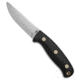 Battle Horse Knives Battle Horse Knives Feather Stick Fixed Blade Knife Black Micarta 4" Satin BHK, Black, O1, adult, BHQ-37844