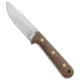 Battle Horse Knives Battle Horse Knives Woodsman Pro Fixed Blade Natural Micarta 3.8" Satin BHK, Brown, O1, adult, BHQ-49447
