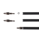 Battling Blades 20/22 Carbon Arrow Spine400 Arrow Bolts 4 Plastic Vanes For Crossbow 9FDDBCA0, 7622852280492