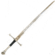 Battling Blades Bastard High Carbon 1095 Steel Longsword With Clay Temper, 45in, 1551955558434