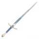 Battling Blades Bastard High Carbon 1095 Steel Longsword With Clay Temper, Blue, 44in, 1711469625378