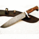 Battling Blades Bowie 5 Hunting Knife, High Carbon Damascus Steel Blade, 1497396314146