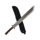 Battling Blades Bowie Stainless Steel Machete Knife Sword, 20in, 7520517587116