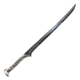 Battling Blades Copy Of Falchion Sword Damascus Steel Curved Sword, 23in, 6538070294700