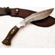 Battling Blades Gurkha Kukri Machete Handmade High Carbon Damascus Steel Sword, 14in, 642131230754