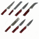 Battling Blades Kitchen 7 Knife Set, Damascus Steel, 7227998535852