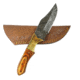 Battling Blades Large Skinning High Carbon Damascus Steel Blade - Knife, 541786931234