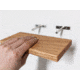 Battling Blades Oak Floating Shelves In Custom Sizes, 7362143223980