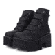 Battling Blades Platform Ankle Boots, Rubber Sole, 7534232076460