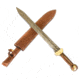 Battling Blades Pompeii Gladius Roman High Carbon Damascus Steel Sword, 29in, 4937932734595