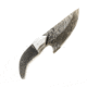 Battling Blades Skinning Blank High Carbon Damascus Steel Blade Hunting Knife, 8in, 6044772270252