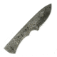 Battling Blades Skinning Blank Hunting Knife 2, High Carbon Damascus Steel Blade, 541787717666