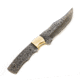 Battling Blades Skinning Blank Skinner Hunting High Carbon Damascus Steel Blade Knife, 9in, 6044765257900