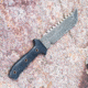 Battling Blades Tracker Hunting Knife 1, High Carbon Damascus Steel Blade, 642046132258