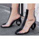 Battling Blades Transparent Pump - Ankle Boots, 7536652353708