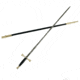 Battling Blades Zorro Fencing Handmade Rapier High Carbon Damascus Steel Sword, 30in, 365304905762