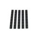 Bravo Company Mfg KeyMod Rail Cover Kit, 5.5-inch 5-Pack