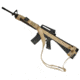 BDS Tactical Enhanced Ambidex Three Point Rifle Sling, Coyote BDS ETPS DT