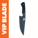 Montana Knife Company VIP - MEAT CHURCH CHEF KNIFE 3D4698CA, Orange &amp; Black, MKC-001142