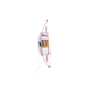 Bear Archery 1st Shot Bow Set - Right Handed / Left Handed, Flo Purple, AYS6200PL?