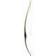 Bear Archery Bear Montana w/Flame Bamboo &amp; Clear Glass BEA2208