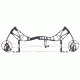 Bear Archery Moment Compound Bow / Right Handed / 45-60lb Peak Draw Weight / 25-30in Draw Length Range, Shadow, A7MM20106R