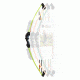 Bear Archery Scout Bow Set, Neon Green 8-13lbs. RH/LH, AYS6000GR
