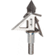 Bear Archery SIK 3-Blade Mechanical F3 Crossbow Broadhead - Silver, ABH103F3