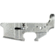 Bear Creek Arsenal AR-15 Stripped Lower Receiver, Un-Anodized, Stainless Steel, One Size, LR-15W