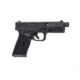 Bear Creek Arsenal BC-101 BCA Grizzly Window Cut 9mm Handgun 9mm 416R SS Black Nitride Black Wolf Fluted Threaded Barrel 116 Twist 17+1 Capacity 37C92496, CGP101-91917SSBWFTH-TCWC2MPOLY