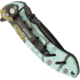 Bear Edge Brisk 1.0 Folding Knife, 3.25in, 440 Stainless Steel, Stainless Steel w/Soft Touch Coating Handle, Realtree Edge Teal, 61508